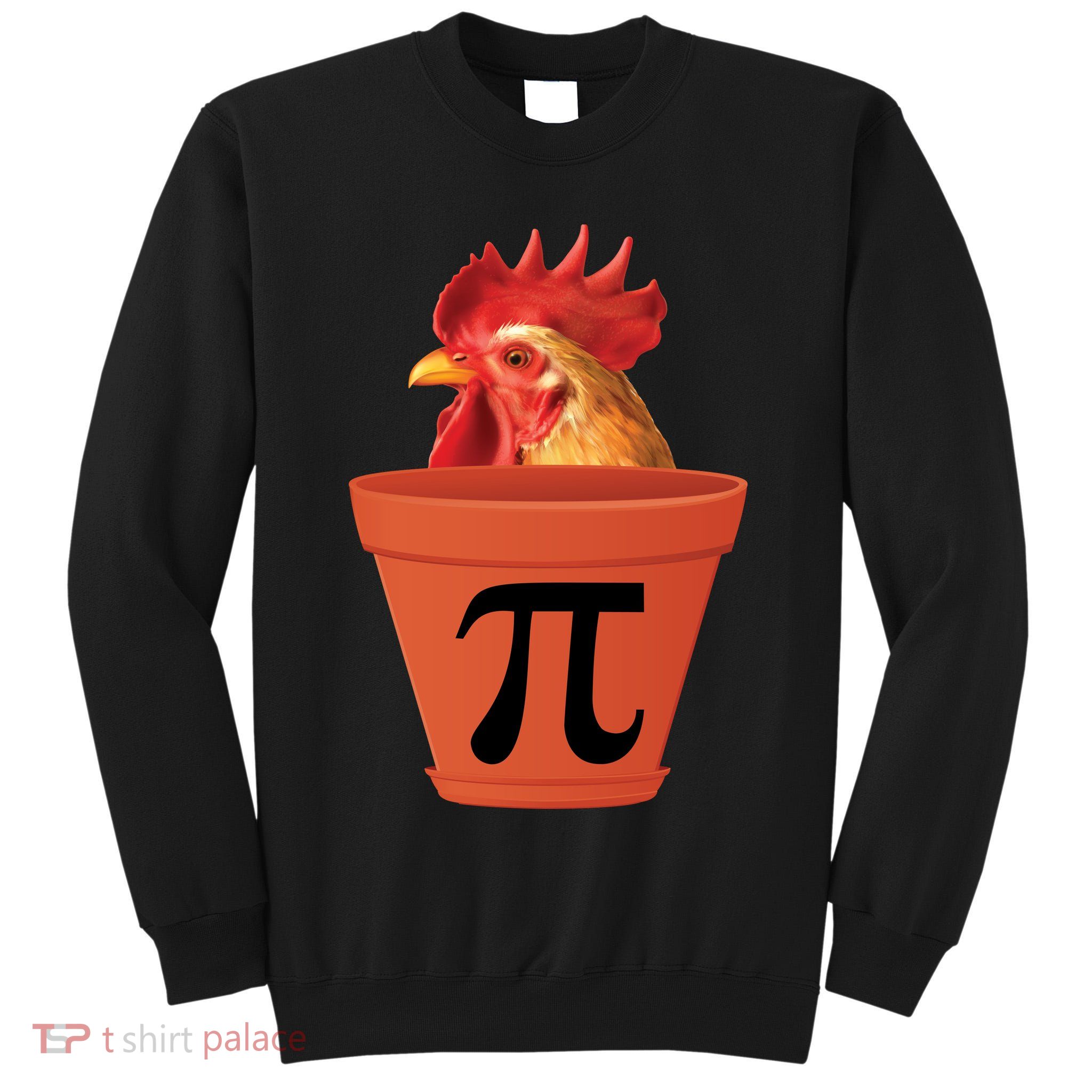 Chicken Pot Pie Funny Pi Tall Sweatshirt