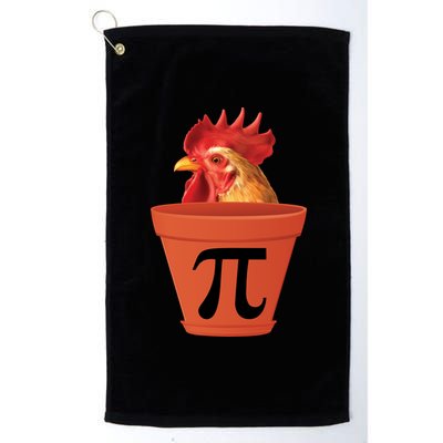 Chicken Pot Pie Funny Pi Platinum Collection Golf Towel