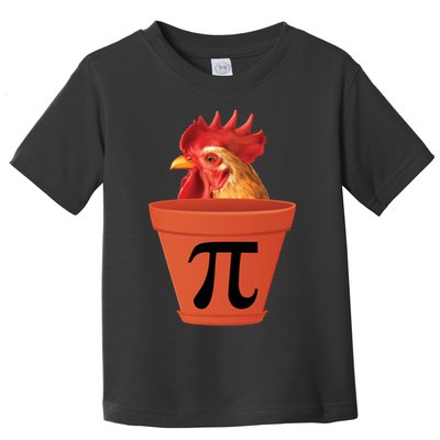 Chicken Pot Pie Funny Pi Toddler T-Shirt