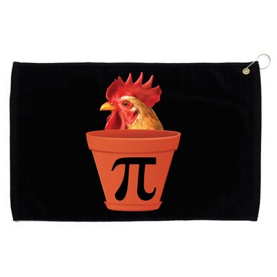 Chicken Pot Pie Funny Pi Grommeted Golf Towel