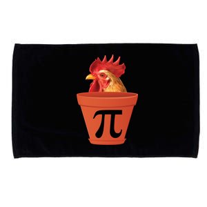 Chicken Pot Pie Funny Pi Microfiber Hand Towel