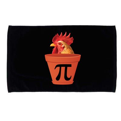 Chicken Pot Pie Funny Pi Microfiber Hand Towel