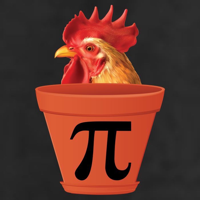Chicken Pot Pie Funny Pi Microfiber Hand Towel