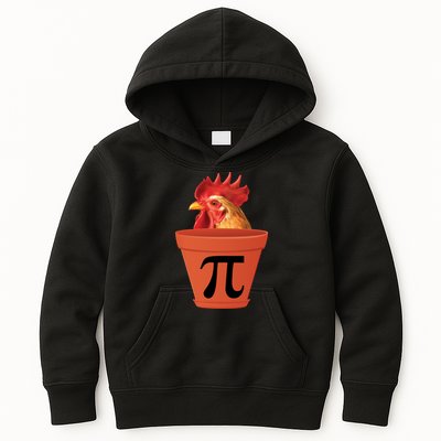 Chicken Pot Pie Funny Pi Kids Hoodie