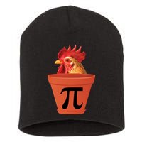 Chicken Pot Pie Funny Pi Short Acrylic Beanie