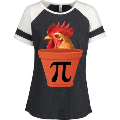 Chicken Pot Pie Funny Pi Enza Ladies Jersey Colorblock Tee