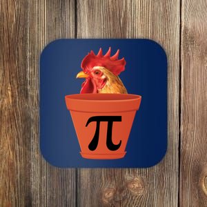 Chicken Pot Pie Funny Pi Coaster