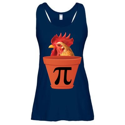 Chicken Pot Pie Funny Pi Ladies Essential Flowy Tank