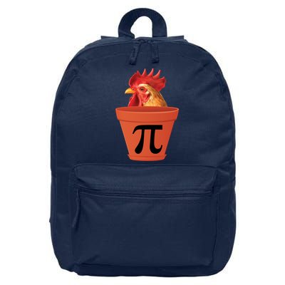 Chicken Pot Pie Funny Pi 16 in Basic Backpack