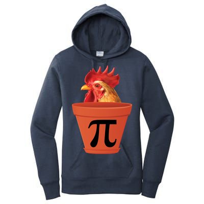 Chicken Pot Pie Funny Pi Women's Pullover Hoodie