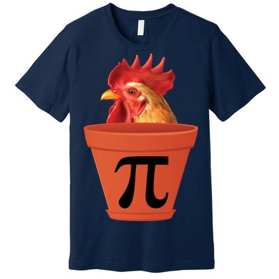 Chicken Pot Pie Funny Pi Premium T-Shirt