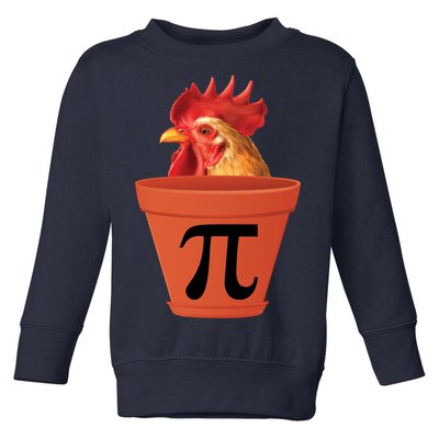 Chicken Pot Pie Funny Pi Toddler Sweatshirt