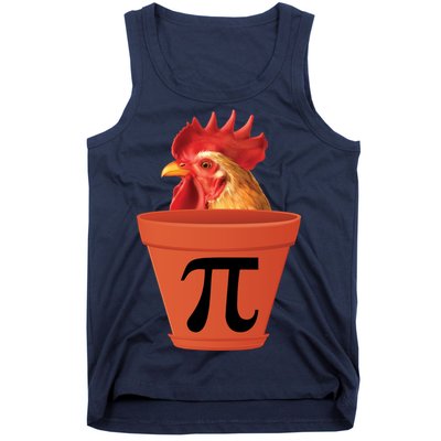 Chicken Pot Pie Funny Pi Tank Top