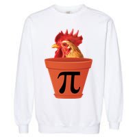 Chicken Pot Pie Funny Pi Garment-Dyed Sweatshirt