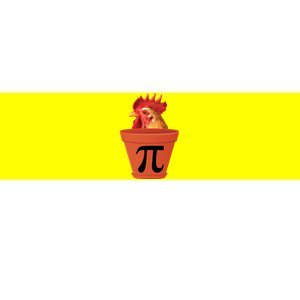 Chicken Pot Pie Funny Pi Bumper Sticker