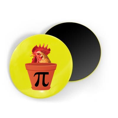 Chicken Pot Pie Funny Pi Magnet