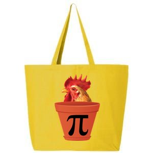 Chicken Pot Pie Funny Pi 25L Jumbo Tote