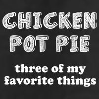 Chicken Pot Pie My Three Favorite Things Adult Drive Performance Visor