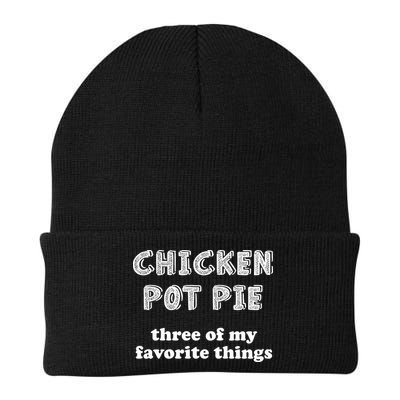 Chicken Pot Pie My Three Favorite Things Beanie