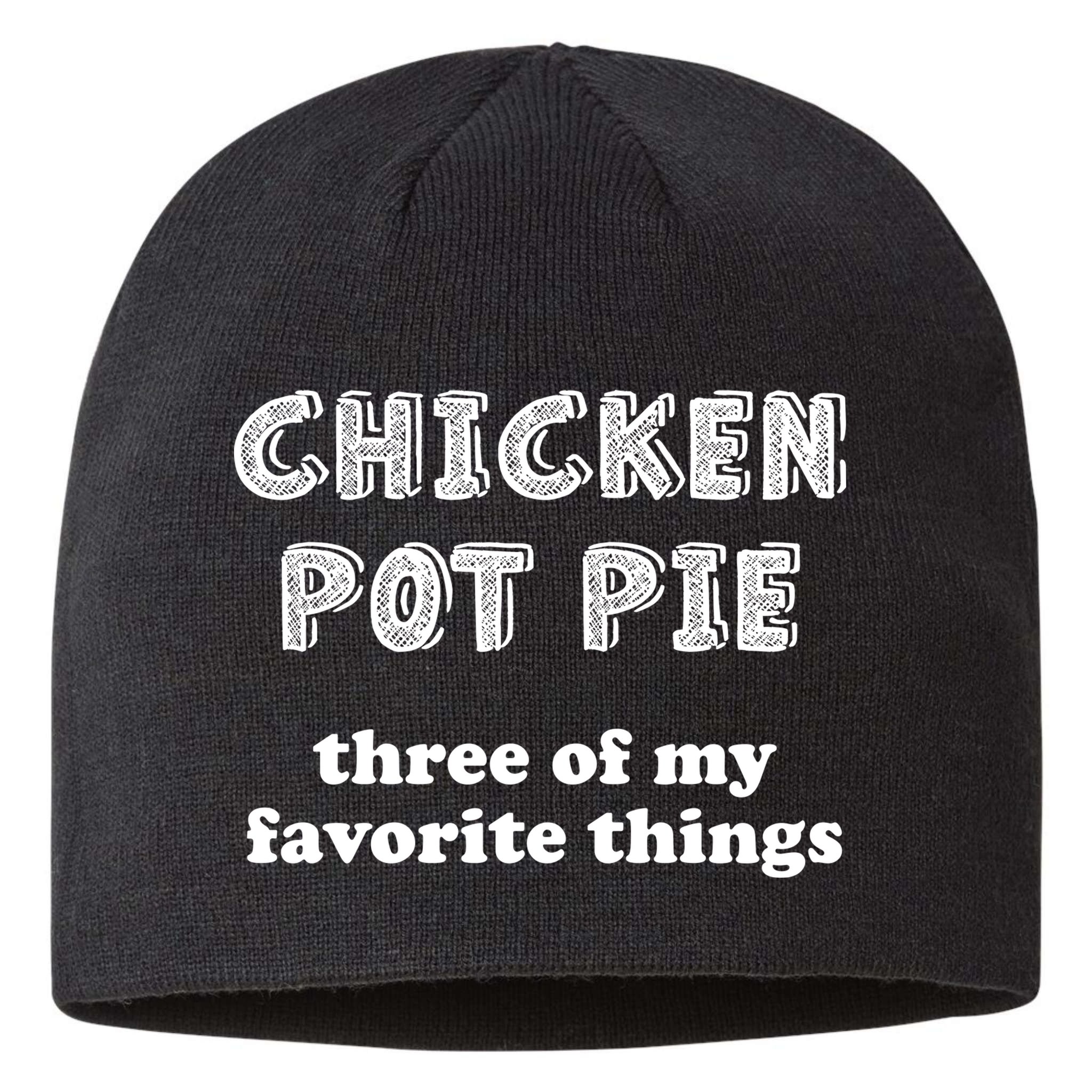 Chicken Pot Pie My Three Favorite Things Sustainable Beanie