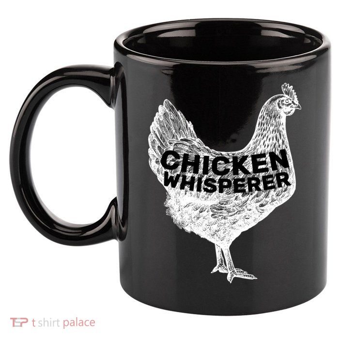 Chicken Whisperer 11oz C Handle Ceramic Mug