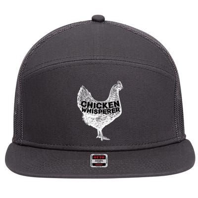 Chicken Whisperer 7 Panel Mesh Trucker Snapback Hat