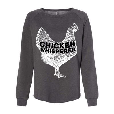 Chicken Whisperer Womens California Wash Sweatshirt