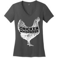 Chicken Whisperer Women's V-Neck T-Shirt