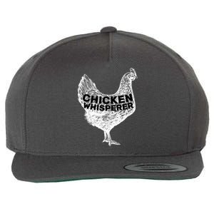 Chicken Whisperer Wool Snapback Cap