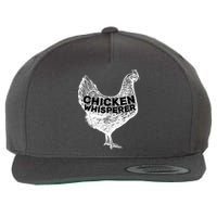 Chicken Whisperer Wool Snapback Cap