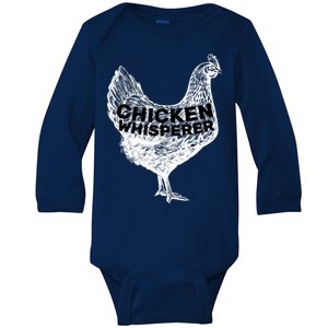 Chicken Whisperer Baby Long Sleeve Bodysuit