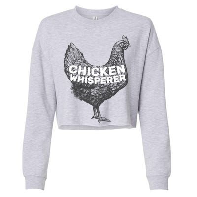 Chicken Whisperer Cropped Pullover Crew