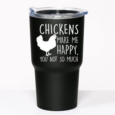 Chickens Make Me Happy, You Not So Much Funny Tumbler