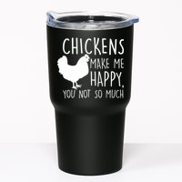 Chickens Make Me Happy, You Not So Much Funny Tumbler