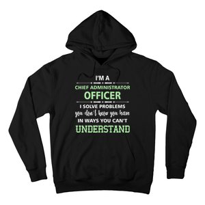 Chief Administrator Officer  Hoodie