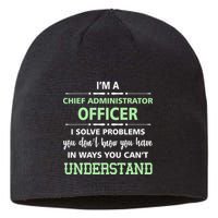Chief Administrator Officer  Sustainable Beanie
