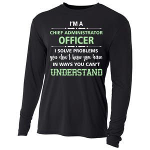 Chief Administrator Officer  Cooling Performance Long Sleeve Crew