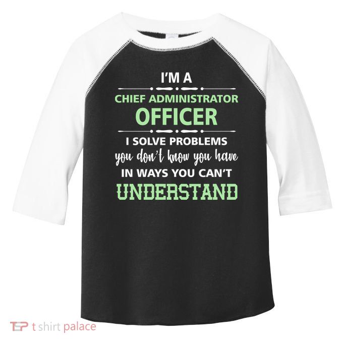 Chief Administrator Officer  Toddler Fine Jersey T-Shirt