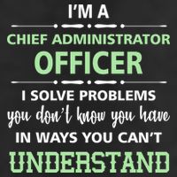Chief Administrator Officer  Golf Towel