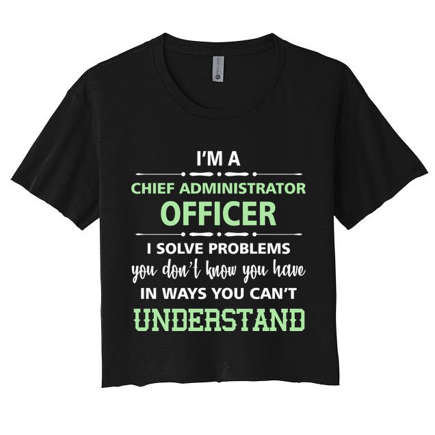 Chief Administrator Officer  Crop Top