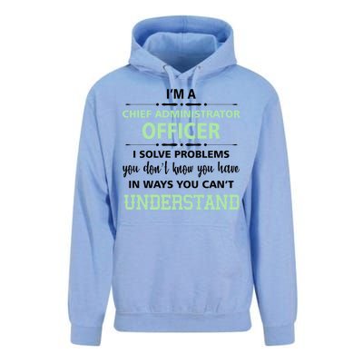 Chief Administrator Officer  Unisex Surf Hoodie