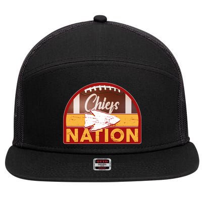 Chiefs Nation Football 7 Panel Mesh Trucker Snapback Hat