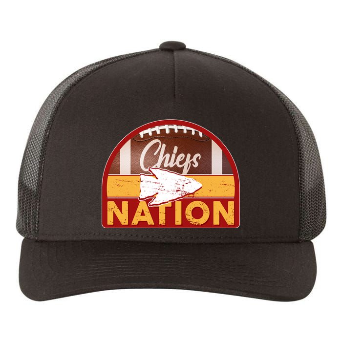 Chiefs Nation Football Yupoong Adult 5-Panel Trucker Hat