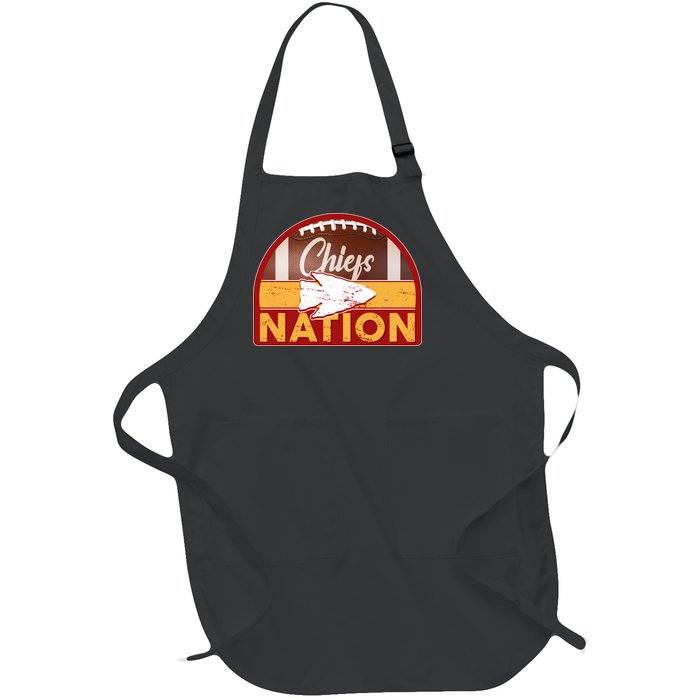 Chiefs Nation Football Full-Length Apron With Pockets