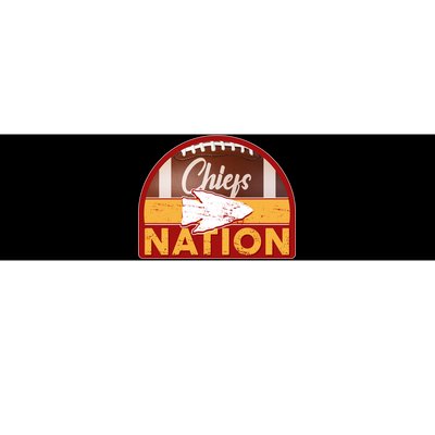 Chiefs Nation Football Bumper Sticker