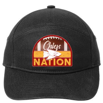 Chiefs Nation Football 7-Panel Snapback Hat