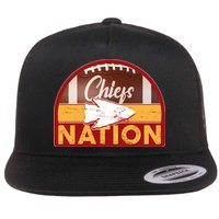 Chiefs Nation Football Flat Bill Trucker Hat