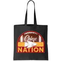 Chiefs Nation Football Tote Bag