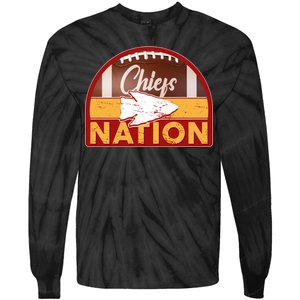 Chiefs Nation Football Tie-Dye Long Sleeve Shirt