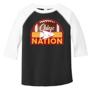 Chiefs Nation Football Toddler Fine Jersey T-Shirt